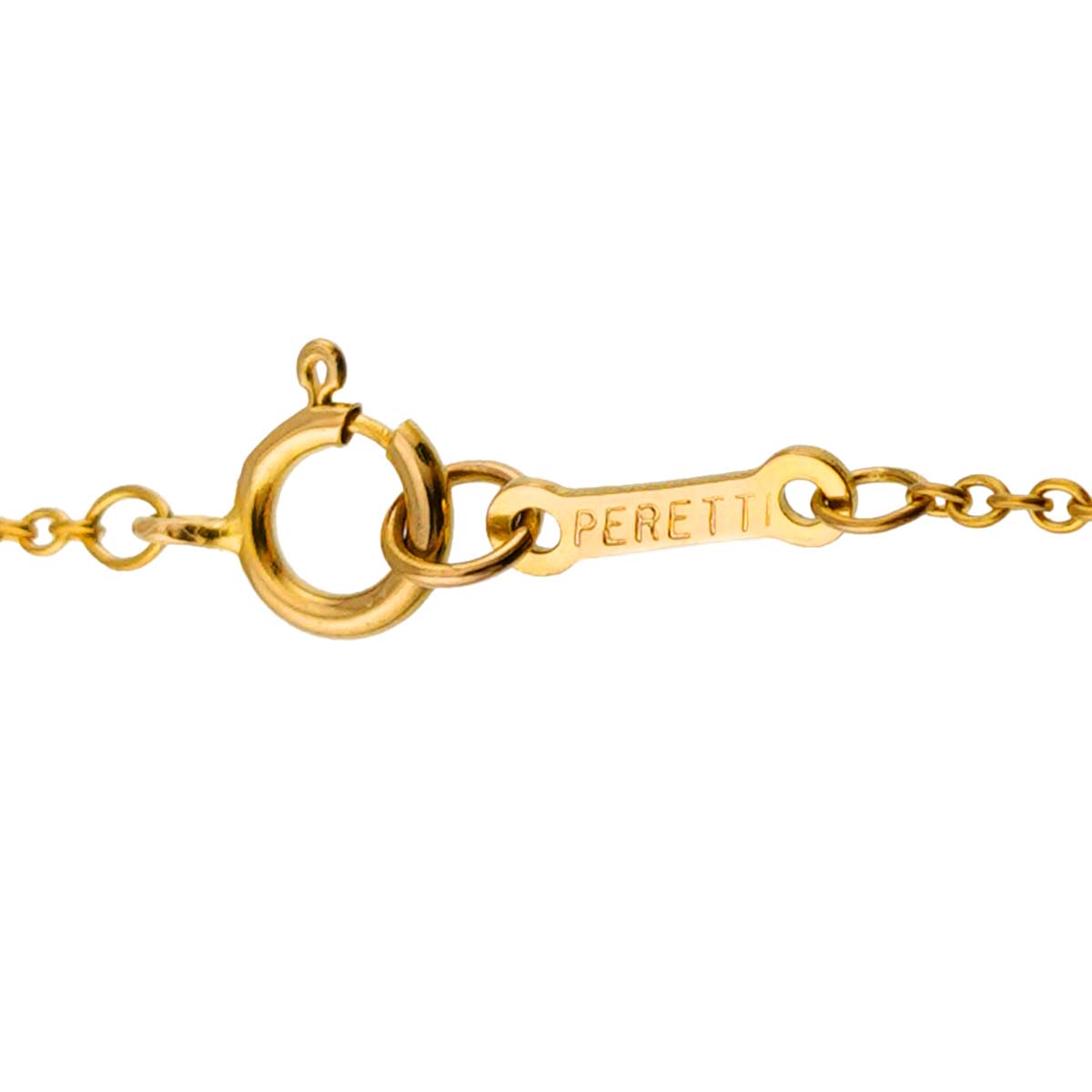 Open Heart Necklace 18K Yellow Gold 750