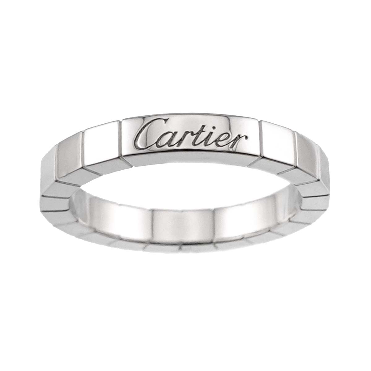 Laniere Ring 18K White Gold 750 Size54 6.75(US)