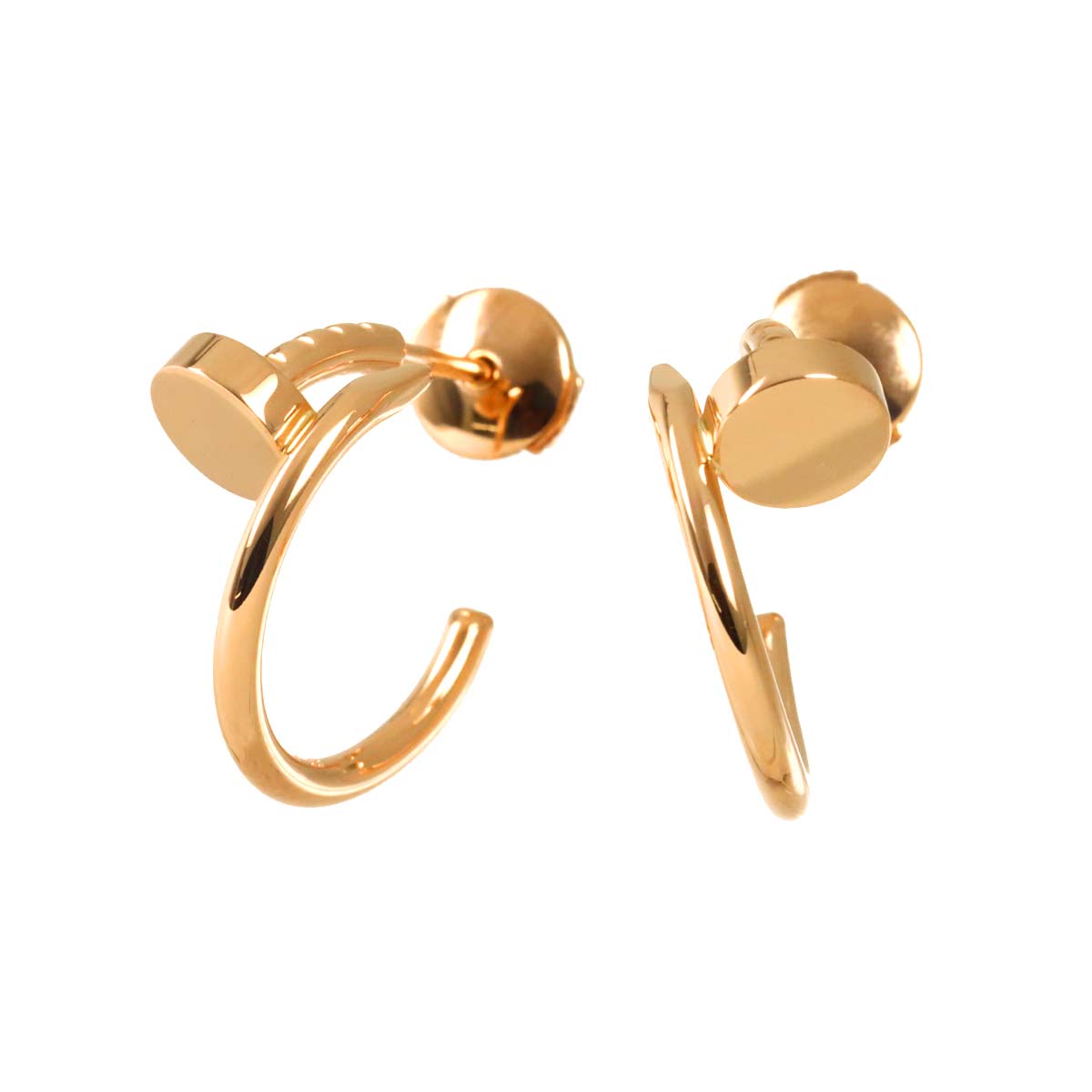JUSTE UN CLOU Small Earrings Pierced 18K PG 750