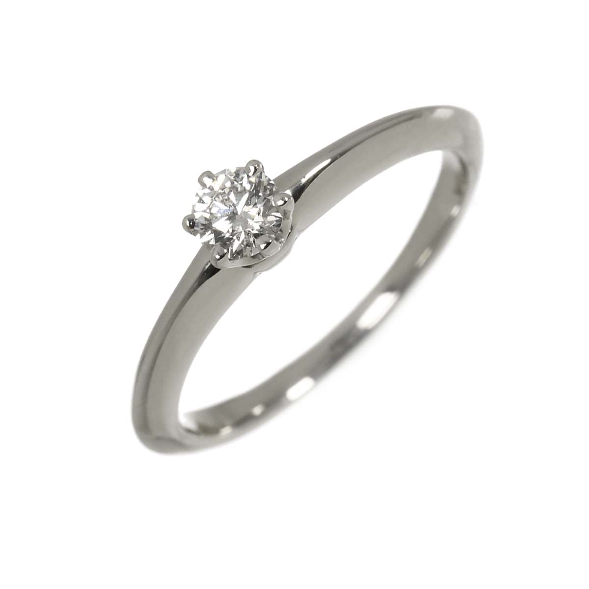Diamond 0.20ct F/VS1 Ring Pt 5-5.25(US)