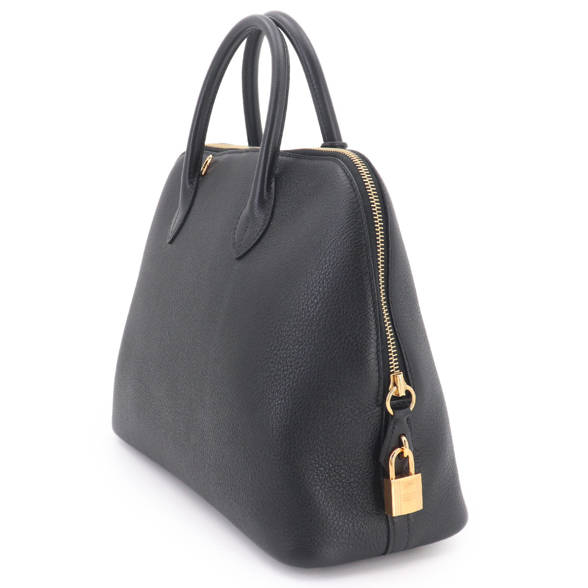 Bolide 1923 30 2way Hand Shoulder Bag Taurillon Novillo Black