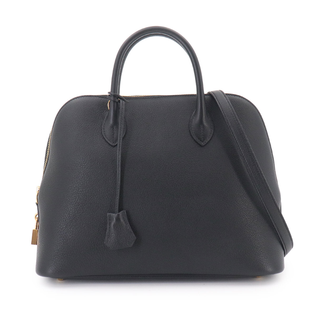 Bolide 1923 30 2way Hand Shoulder Bag Taurillon Novillo Black