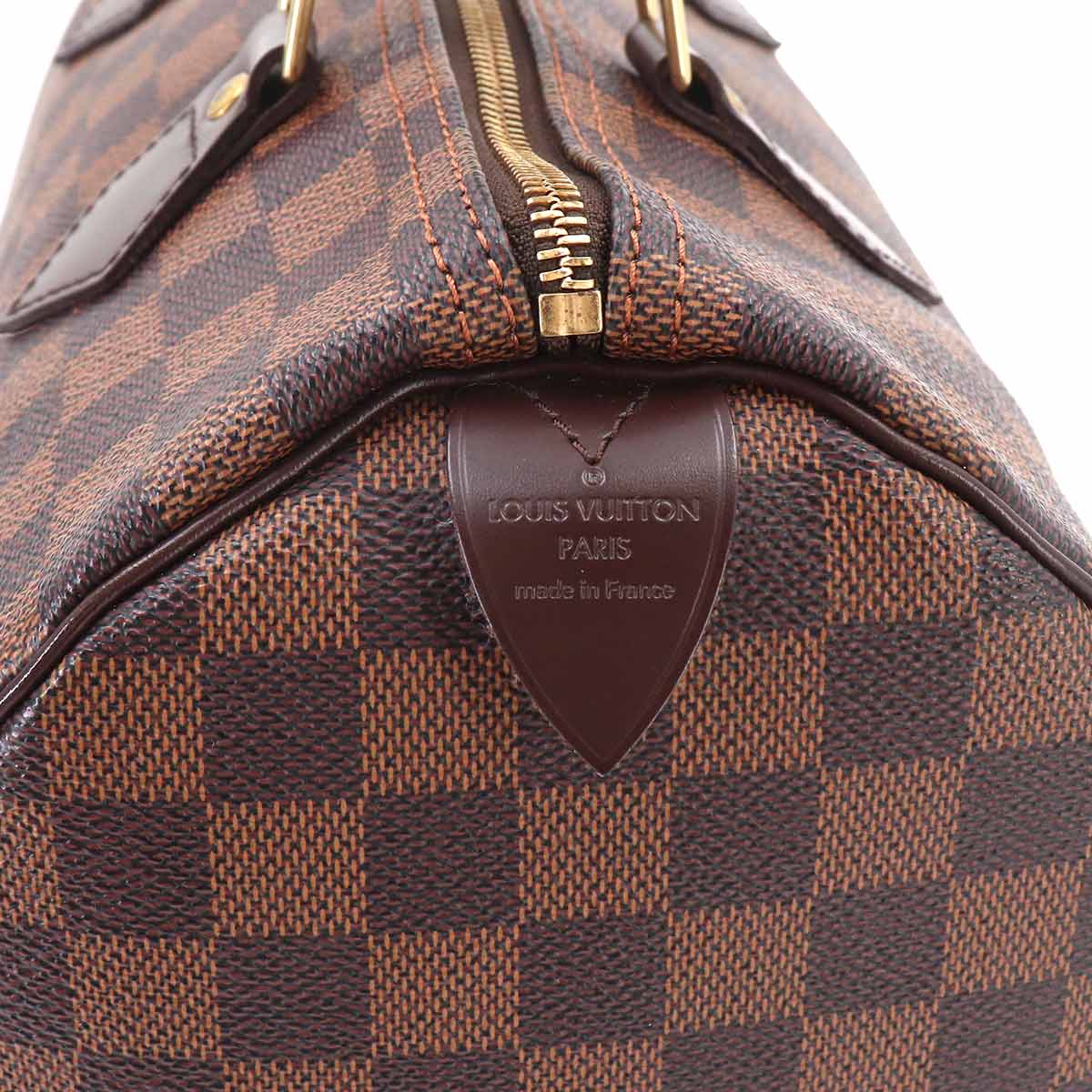 Damier Speedy 30 Hand Bag Ebene N41531 Brown Purse