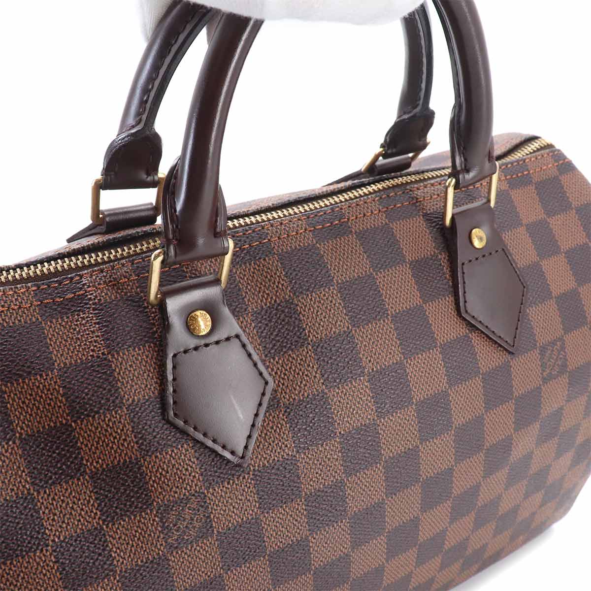 Damier Speedy 30 Hand Bag Ebene N41531 Brown Purse