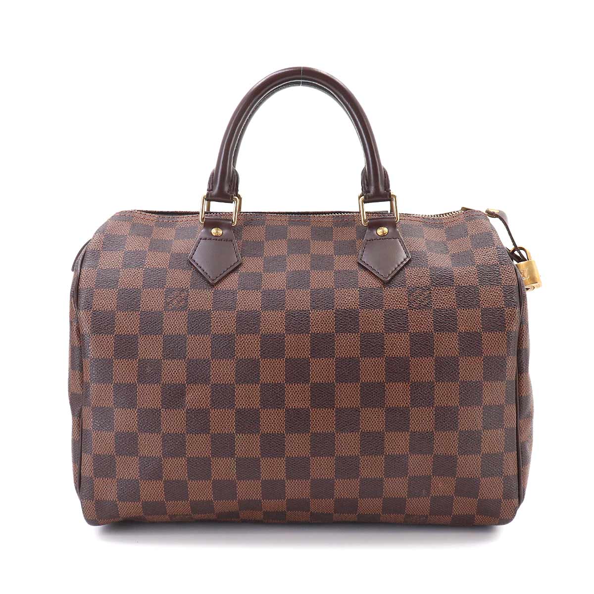 Damier Speedy 30 Hand Bag Ebene N41531 Brown Purse