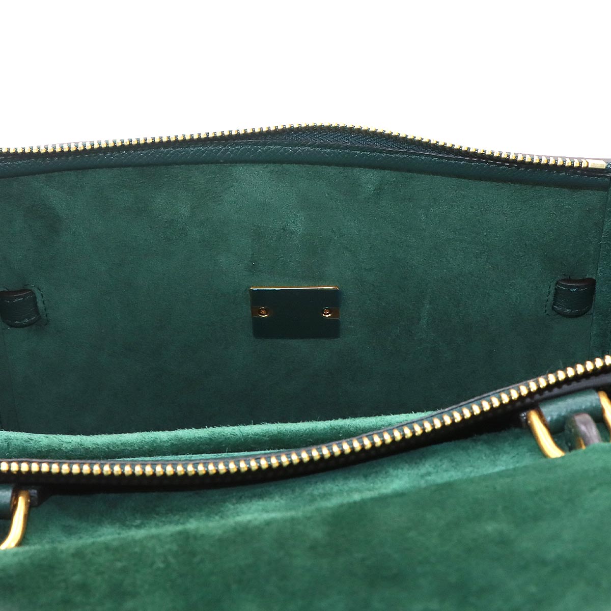 Belt Bag Micro Hand Shoulder Bag Leather Amazone 189153 Green