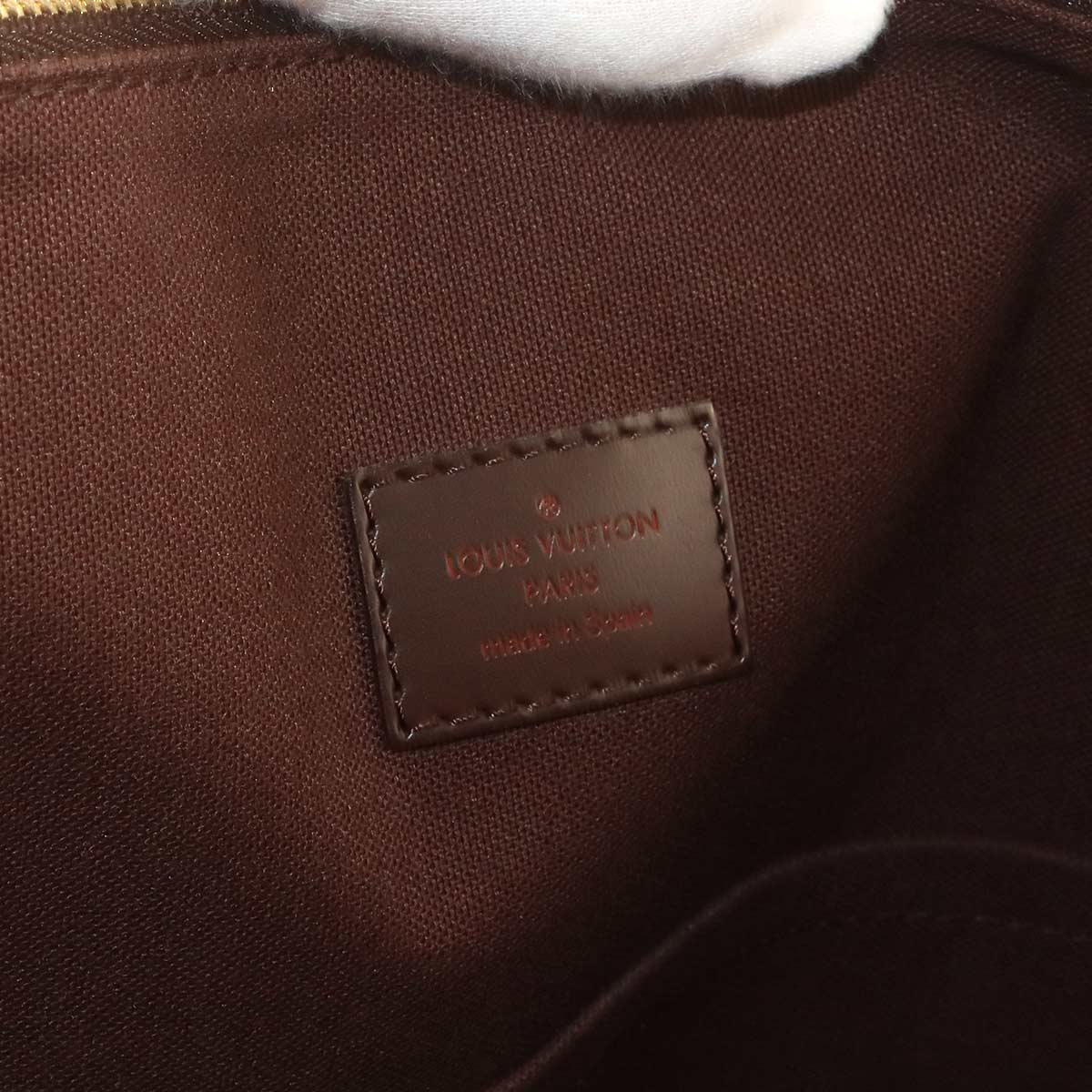 Damier Cabas Bobur Tote Bag Ebene N52006 Purse