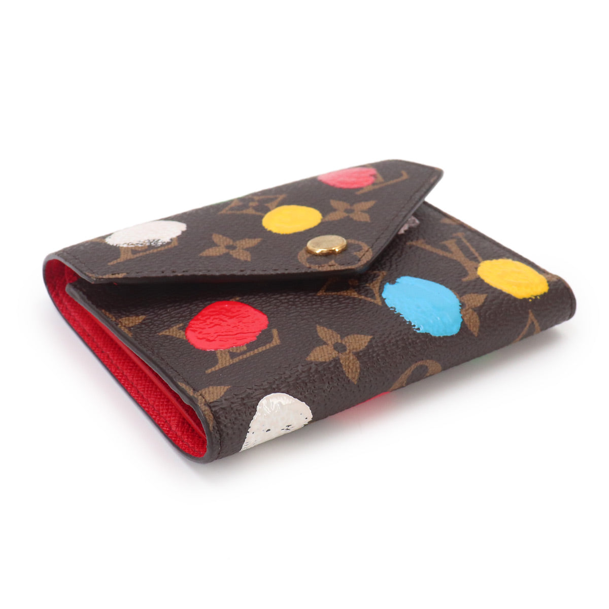 LVxYK Monogram Painted Dots Victorine Wallet M81865