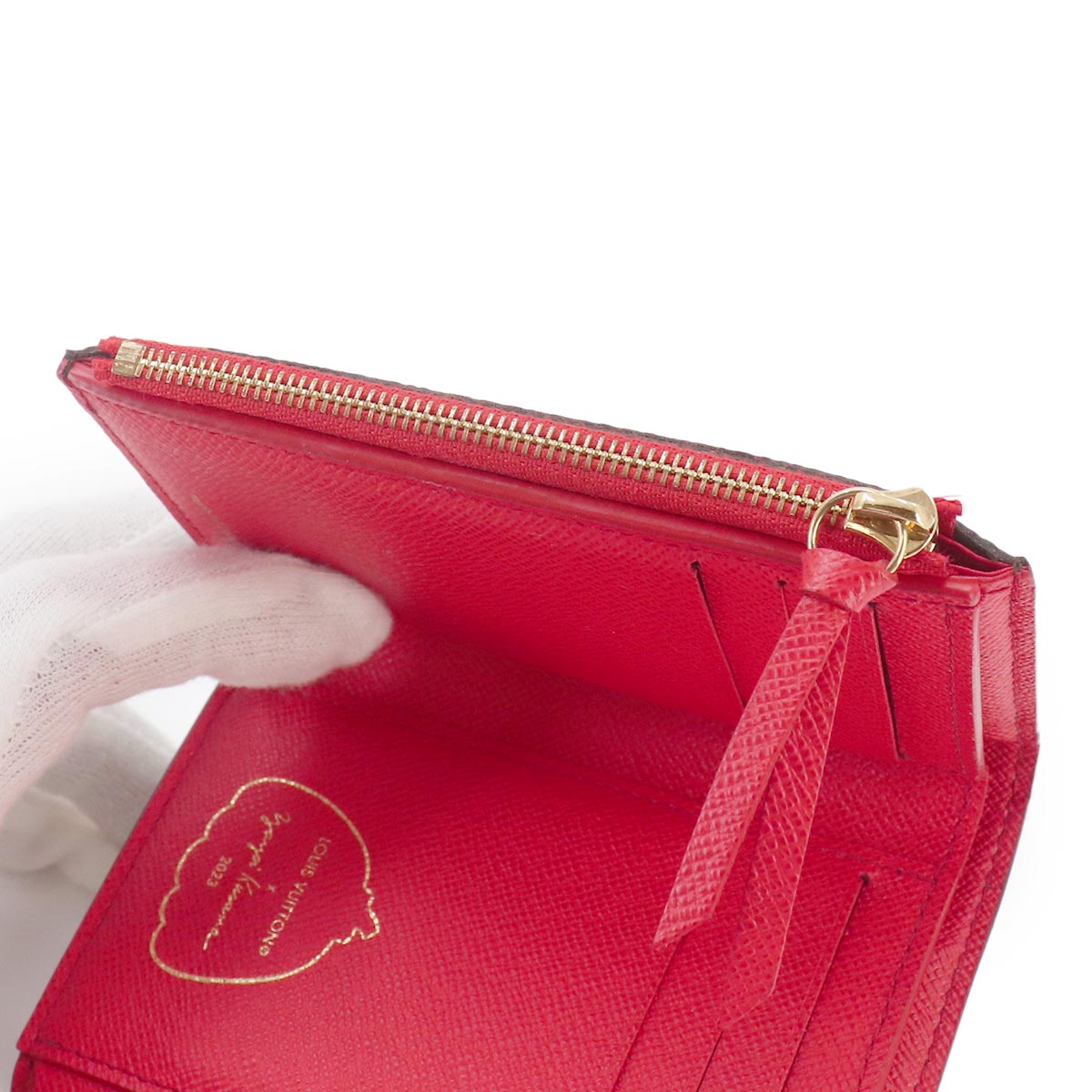 LVxYK Monogram Painted Dots Victorine Wallet M81865