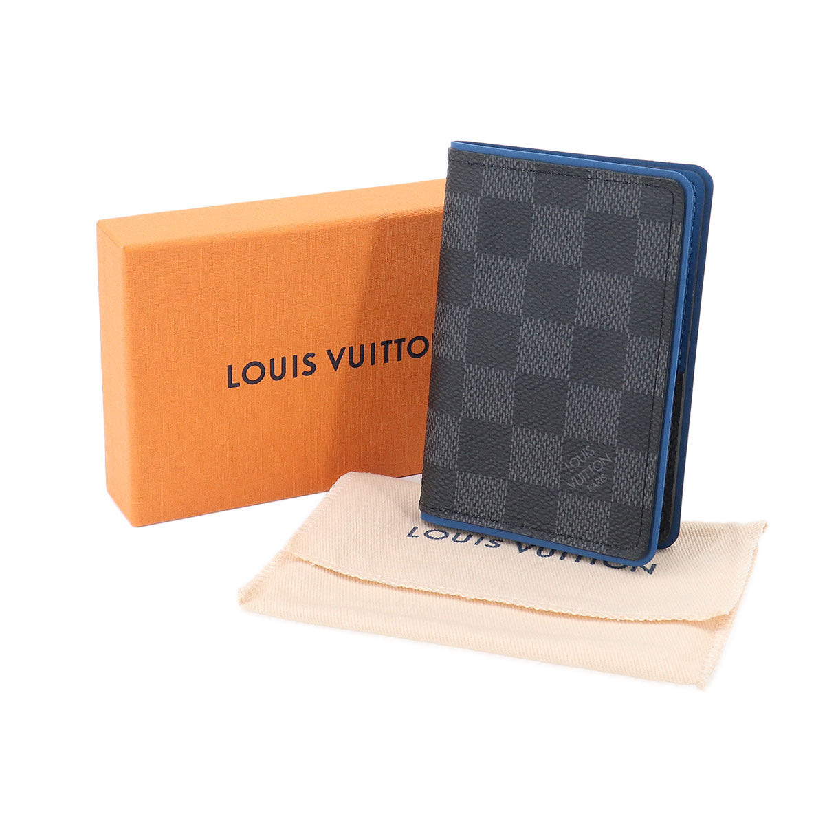 Damier Graphite Pocket Organizer Card Holder N63075