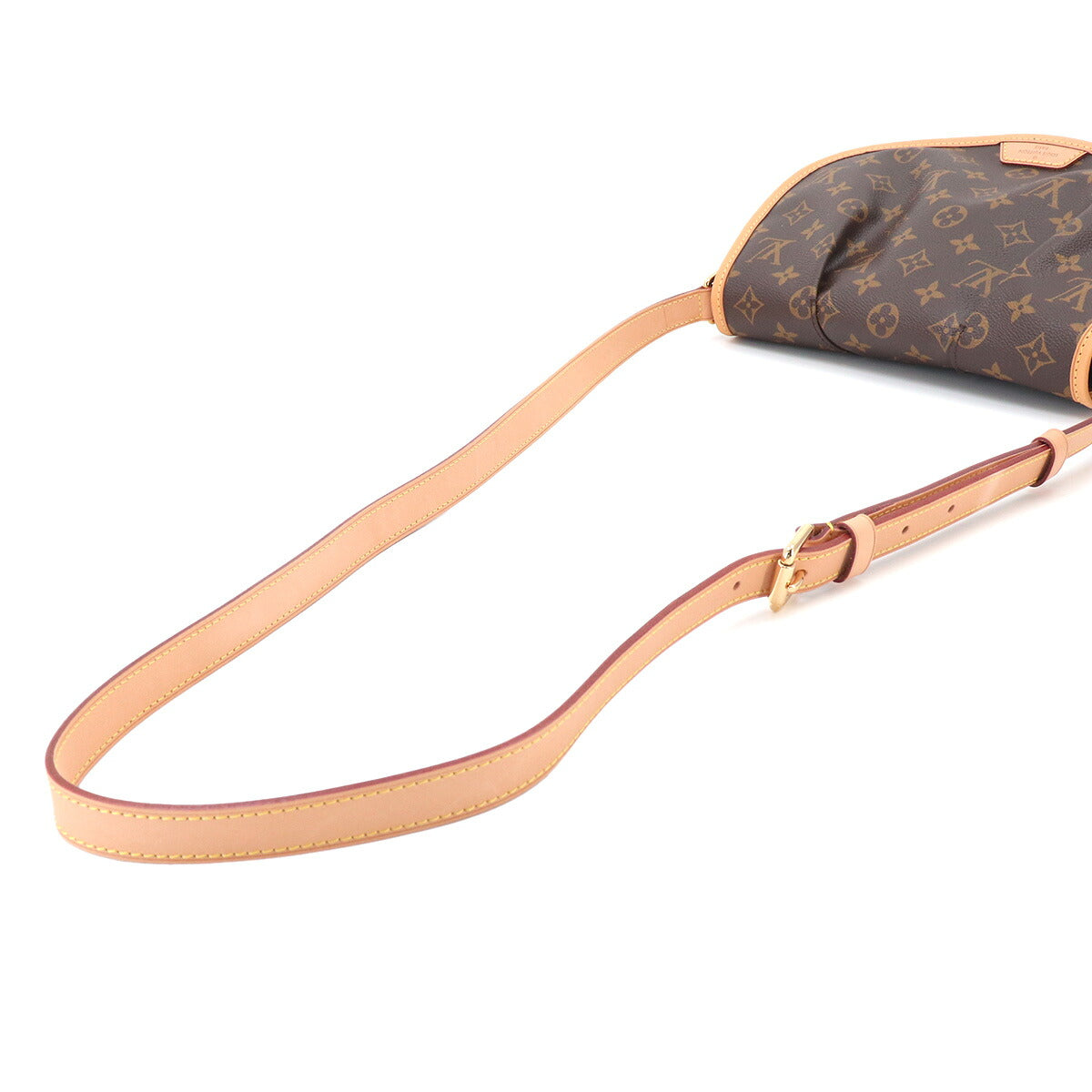 Monogram Menilmontant PM Shoulder Bag Brown M40474 Purse