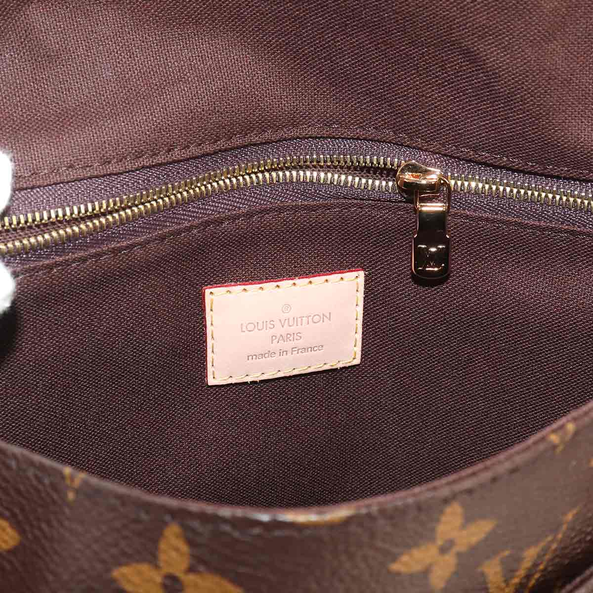 Monogram Menilmontant PM Shoulder Bag Brown M40474 Purse
