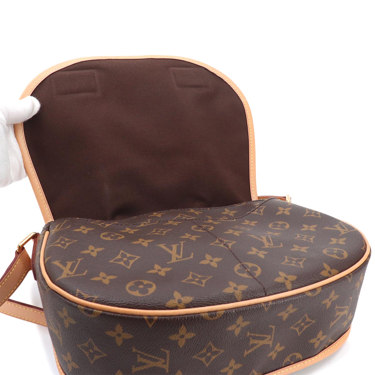 Monogram Menilmontant PM Shoulder Bag Brown M40474 Purse