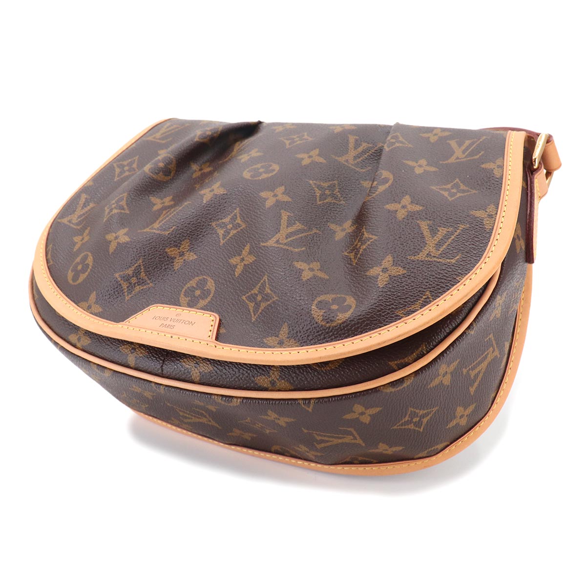 Monogram Menilmontant PM Shoulder Bag Brown M40474 Purse