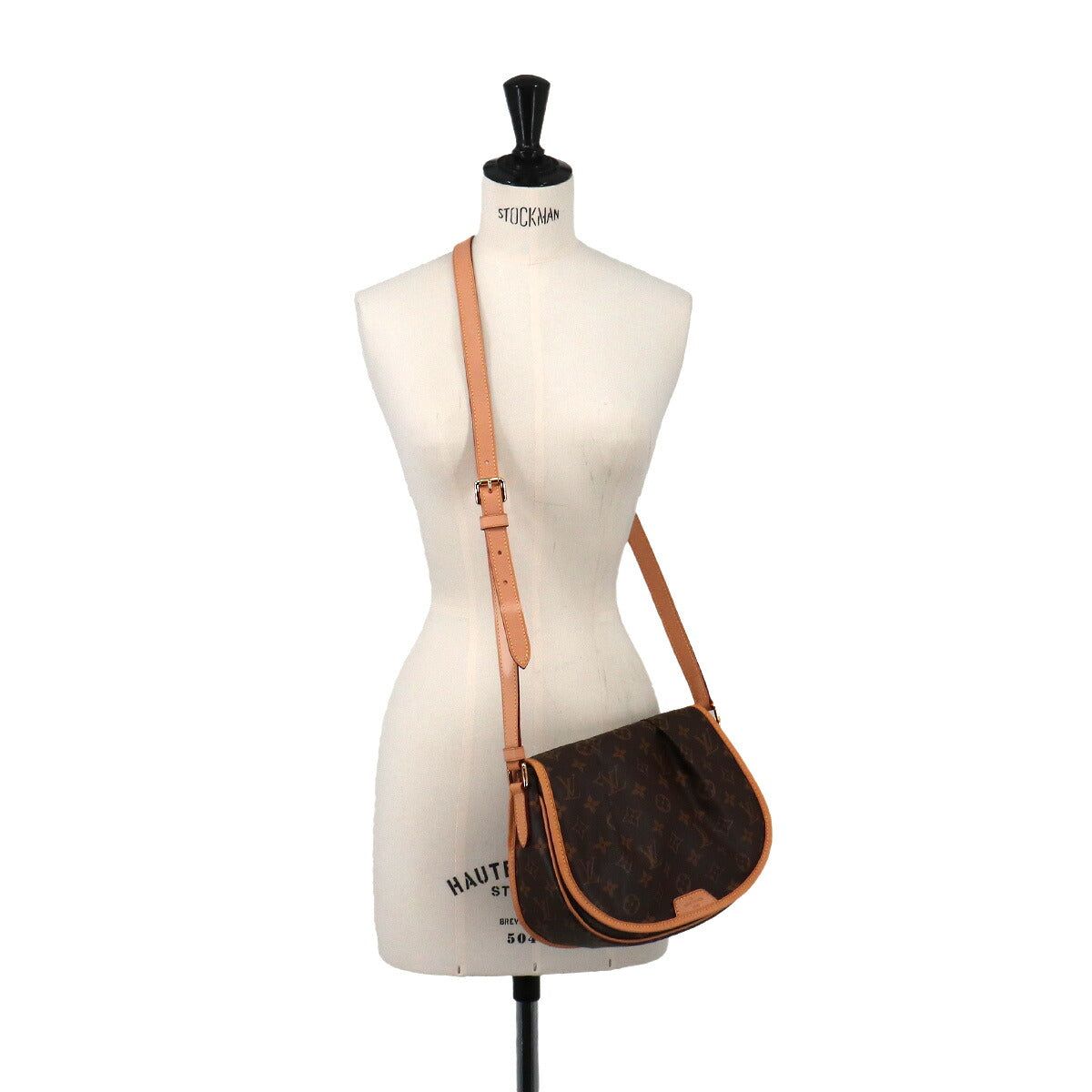Monogram Menilmontant PM Shoulder Bag Brown M40474 Purse