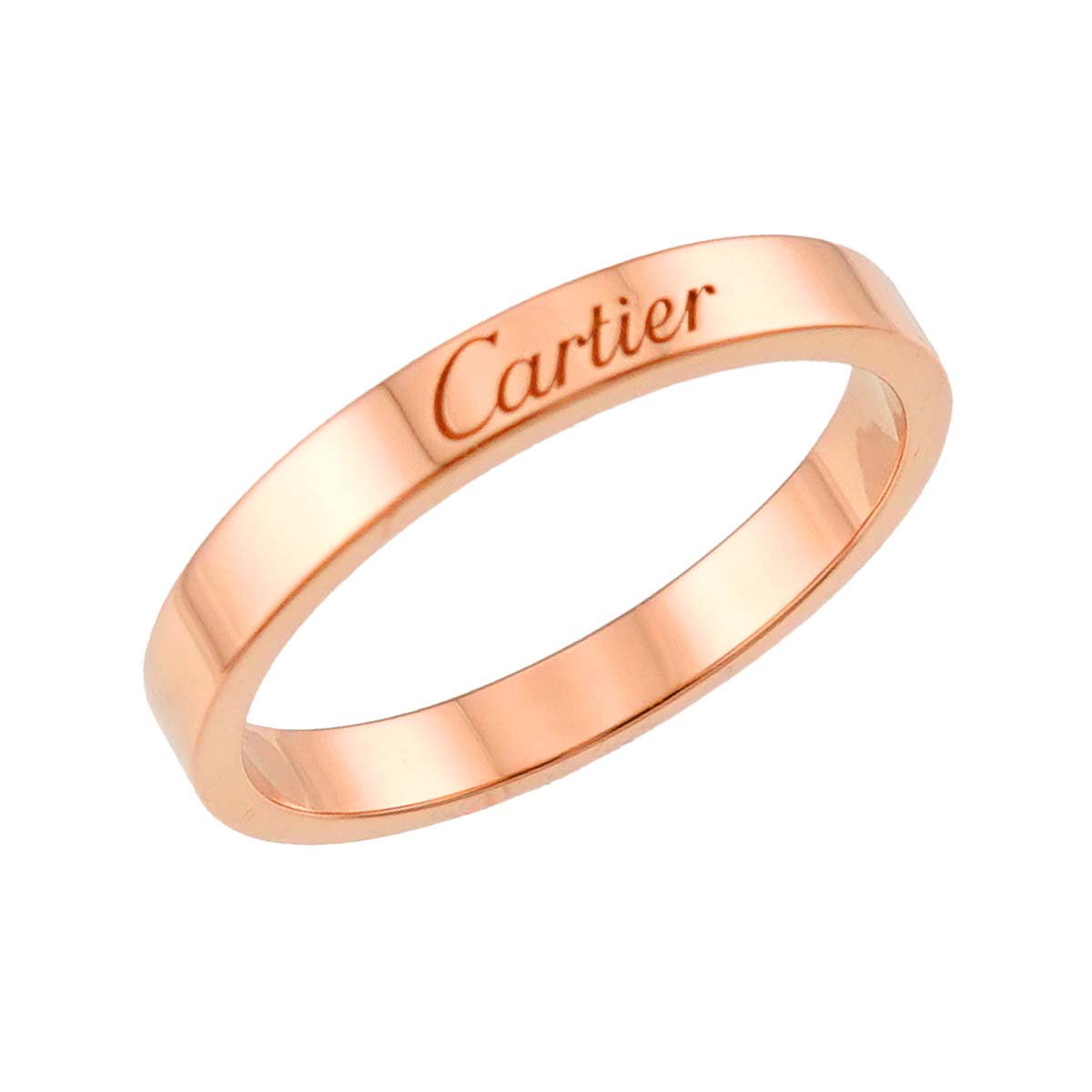 C de Ring 18K Pink Gold 750 Size59 8.75(US)
