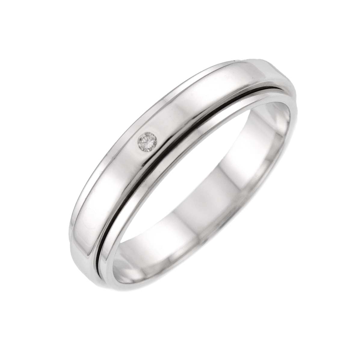 Possession Diamond Ring 18K White Gold 750 size62 9.5(US)