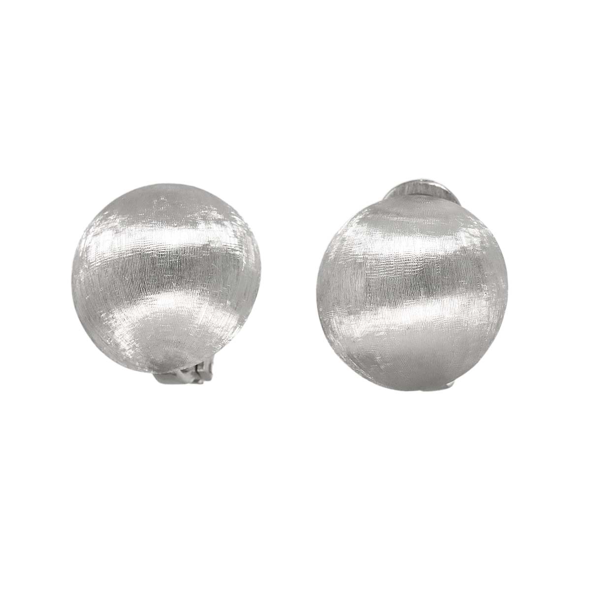 Earrings Pierced 18K White Gold 750