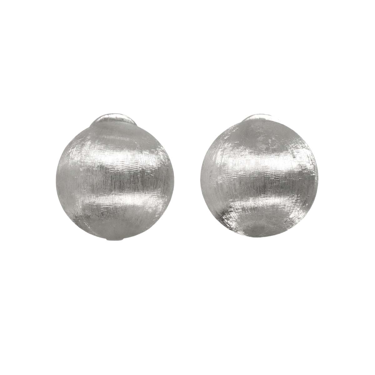Earrings Pierced 18K White Gold 750