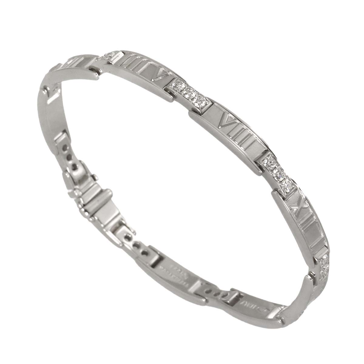 Atlas Diamond Bracelet 18K White Gold 750
