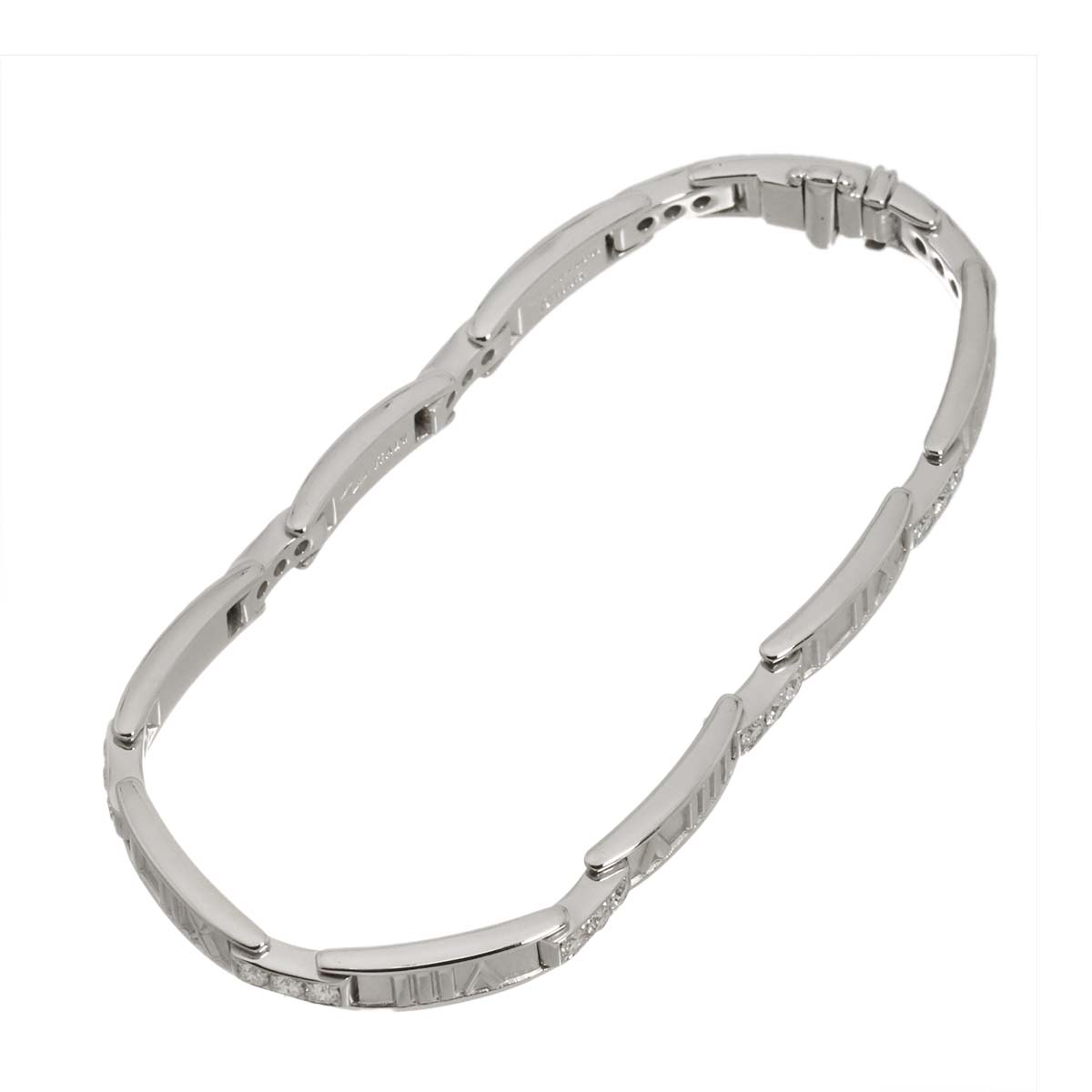 Atlas Diamond Bracelet 18K White Gold 750