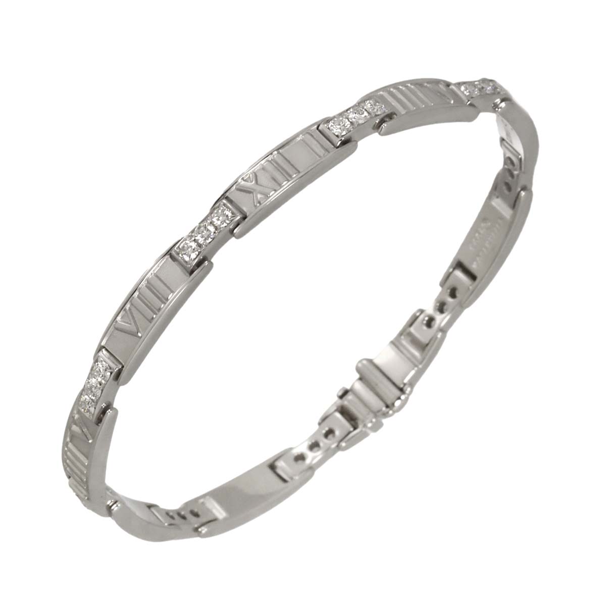 Atlas Diamond Bracelet 18K White Gold 750