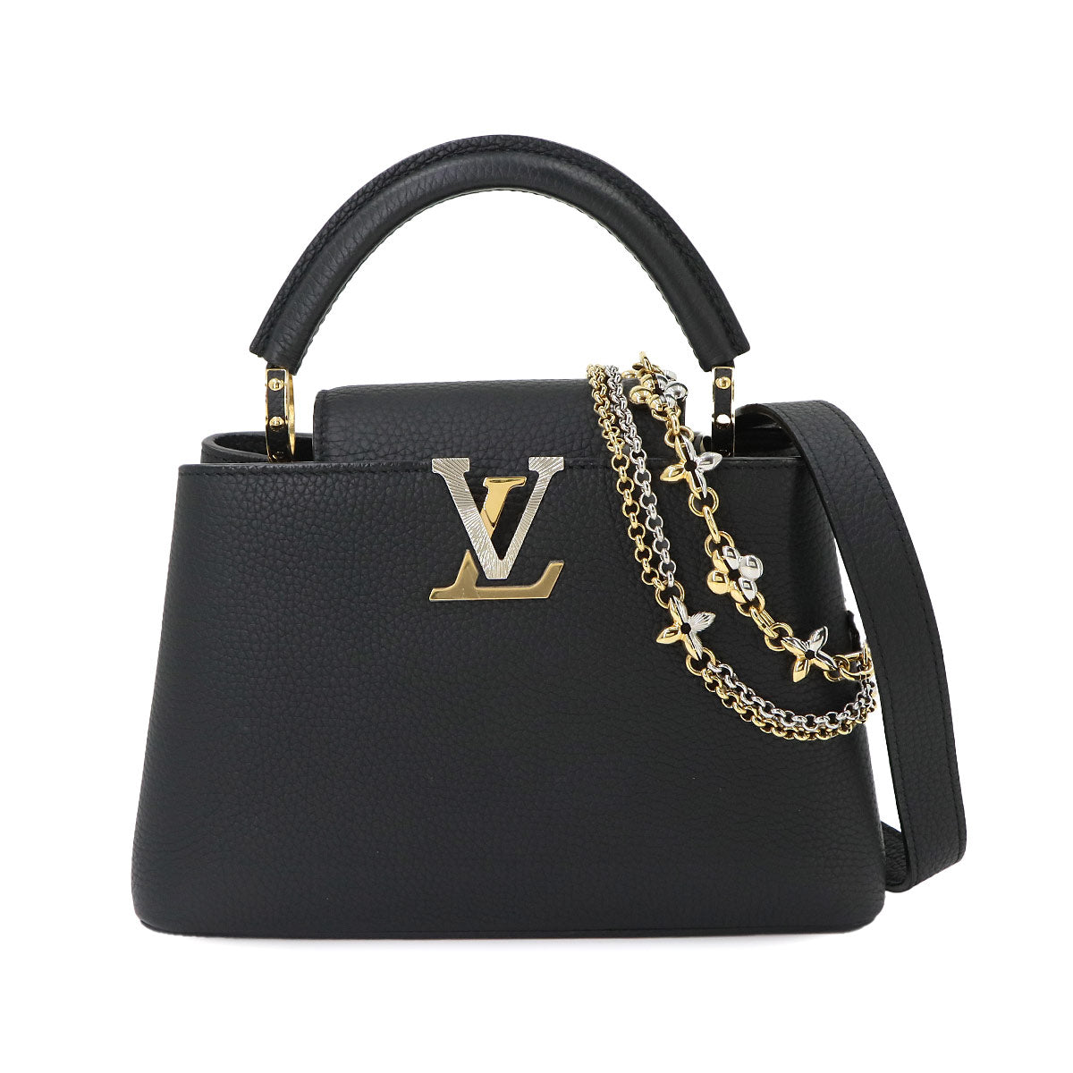 Capucines BB Hand Shoulder Bag Taurillon Leather Purse