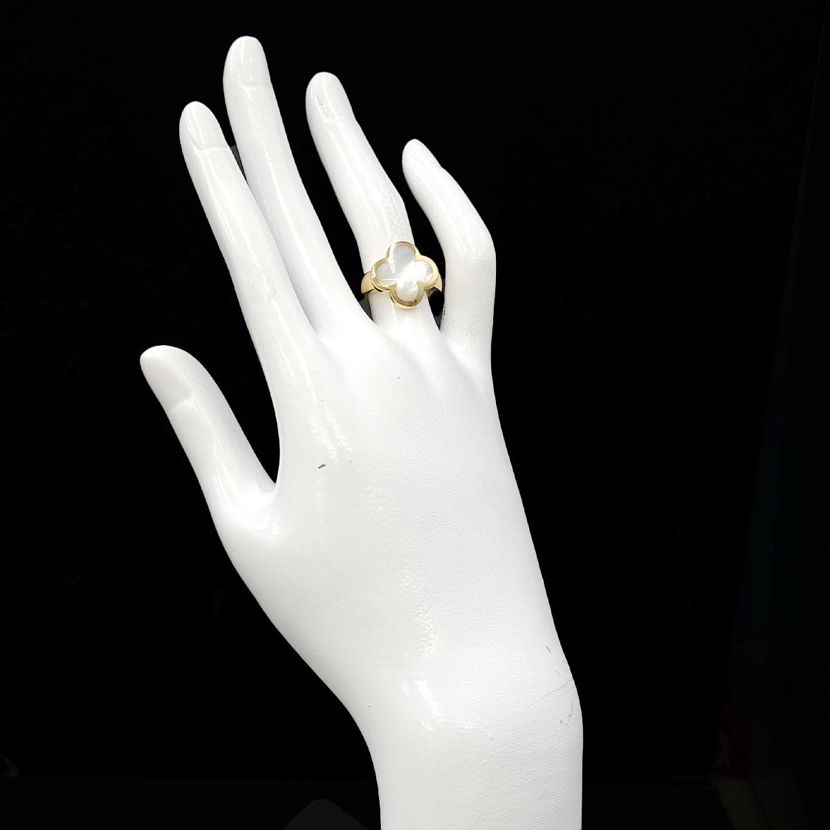 Pure Alhambra MOP Ring 18K YG 18K YG 49 4.5-4.75(US)