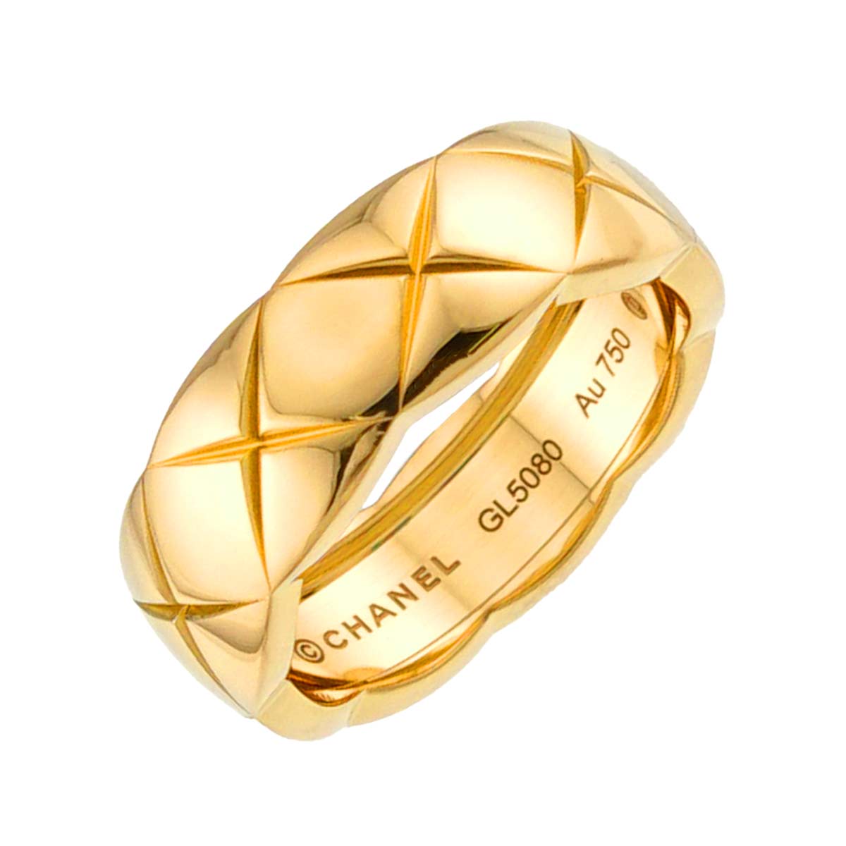 Coco Crush Ring MM 18K Yellow Gold 750 Size52 6(US)
