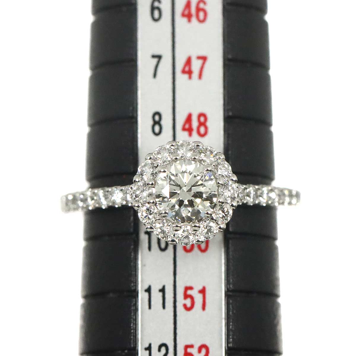 Icon Diamond 0.42ct G/VVS1/3EX Ring 18K WG 750 5-5.25(US)