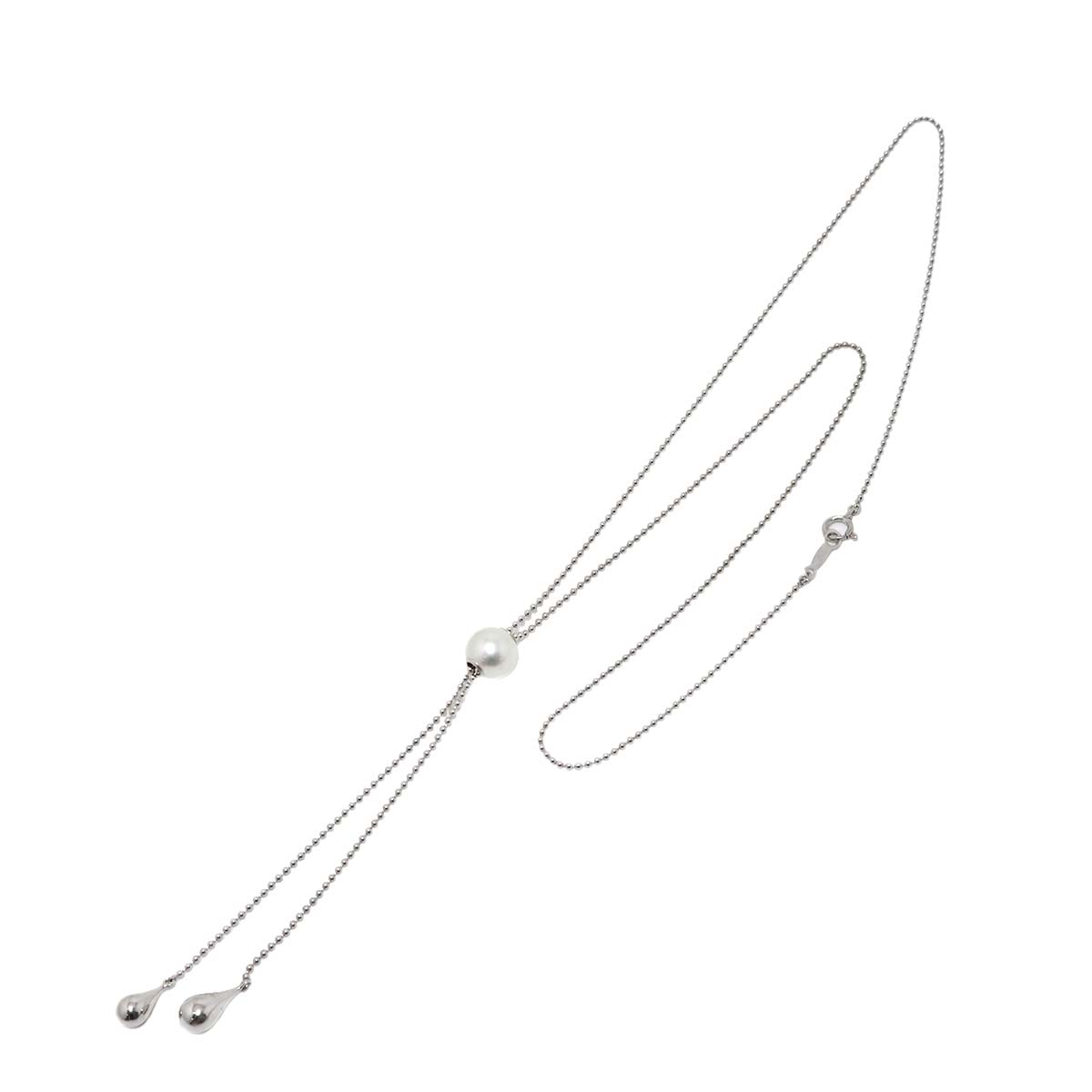 Akoya Pearl 8.1mm Necklace 18K White Gold 750