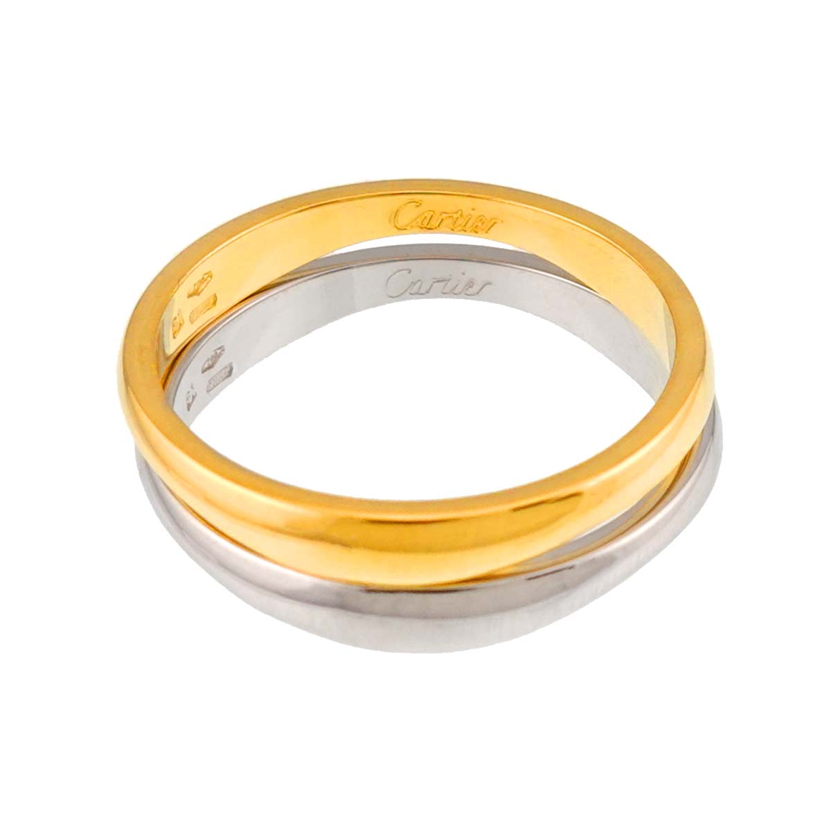 Love Me Ring 18K YG WG 750 size61 9.5(US)