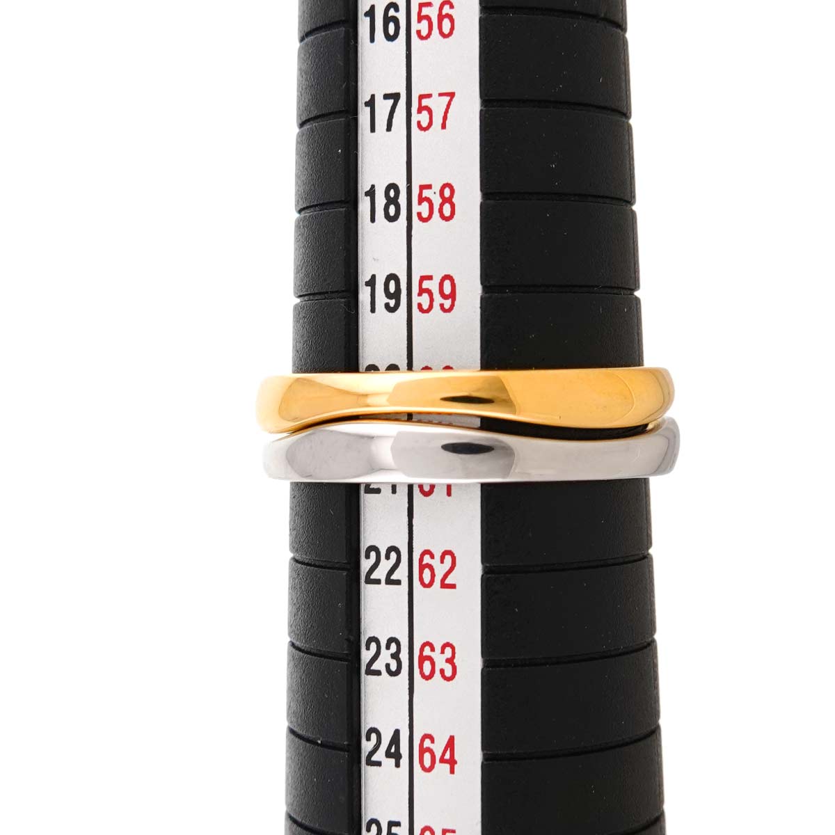 Love Me Ring 18K YG WG 750 size61 9.5(US)