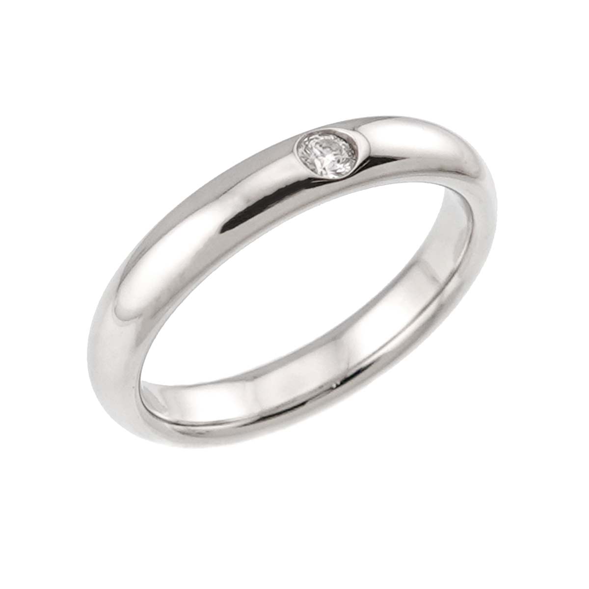 Diamond Ring Pt Platinum size3.75-4(US)