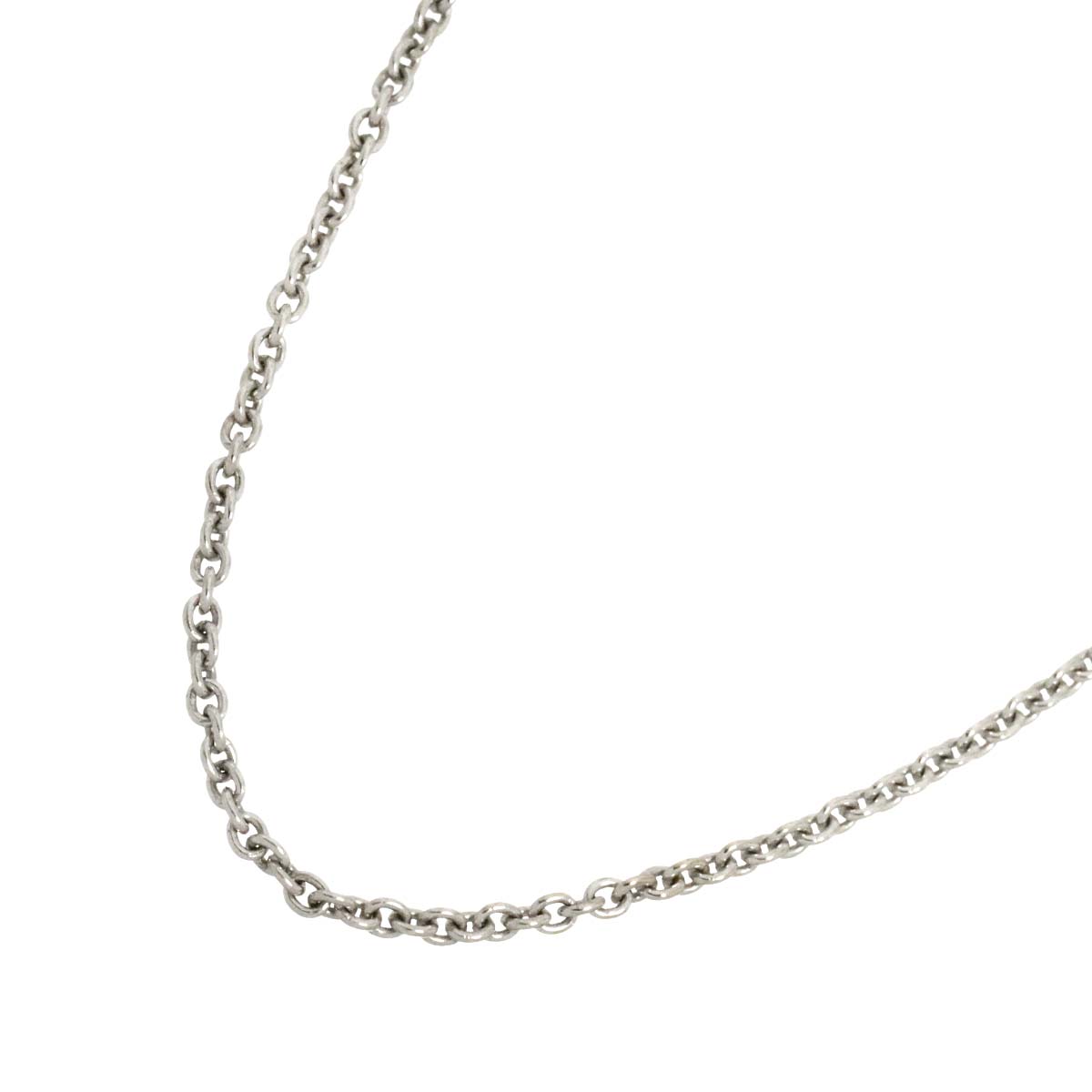 Chain Necklace 18K White Gold 750