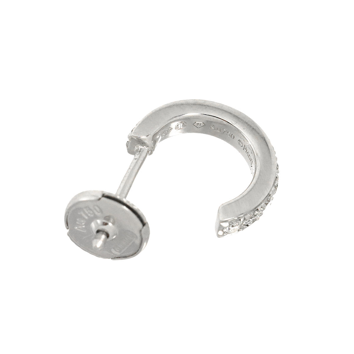 Possession Diamond Earring Pierced 18K WG One Piece only