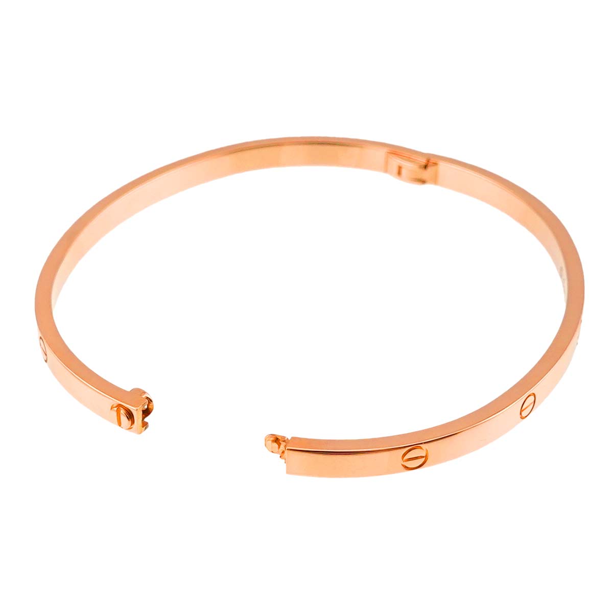 Love Bracelet SM Bangle 18K Pink Gold 750 Size16