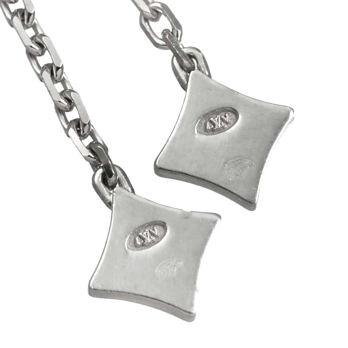Dentelle Diamond Necklace 18K WG 750