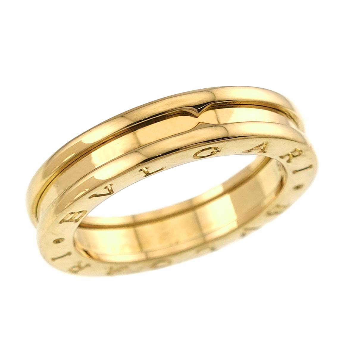 B-ZERO1 1 Band Ring 18K YG 750 Size57 7.5-7.75(US)