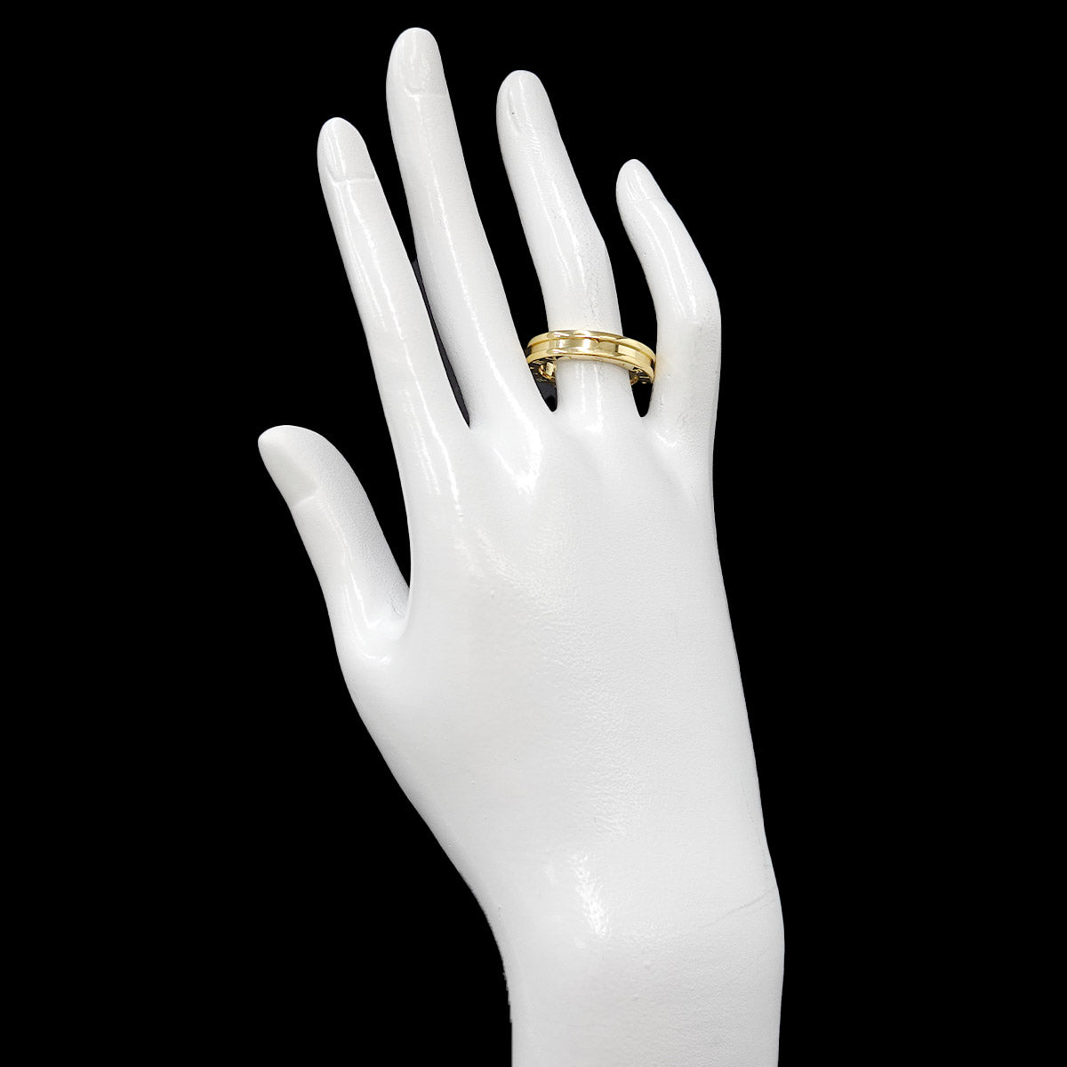 B-ZERO1 1 Band Ring 18K YG 750 Size57 7.5-7.75(US)