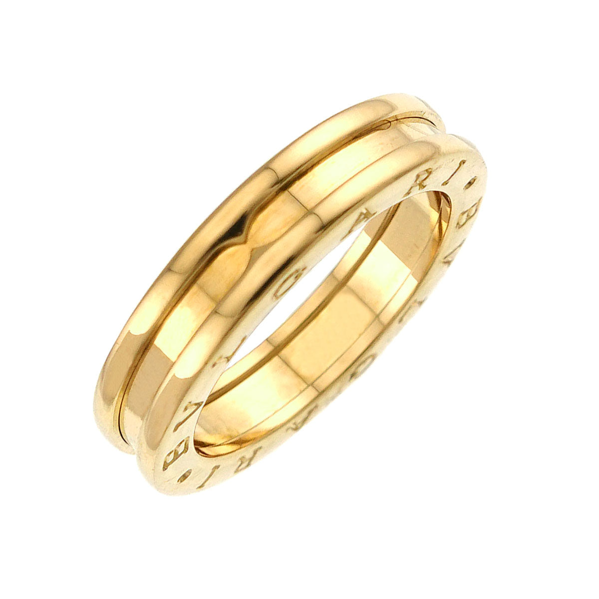 B-ZERO1 1 Band Ring 18K YG 750 Size57 7.5-7.75(US)