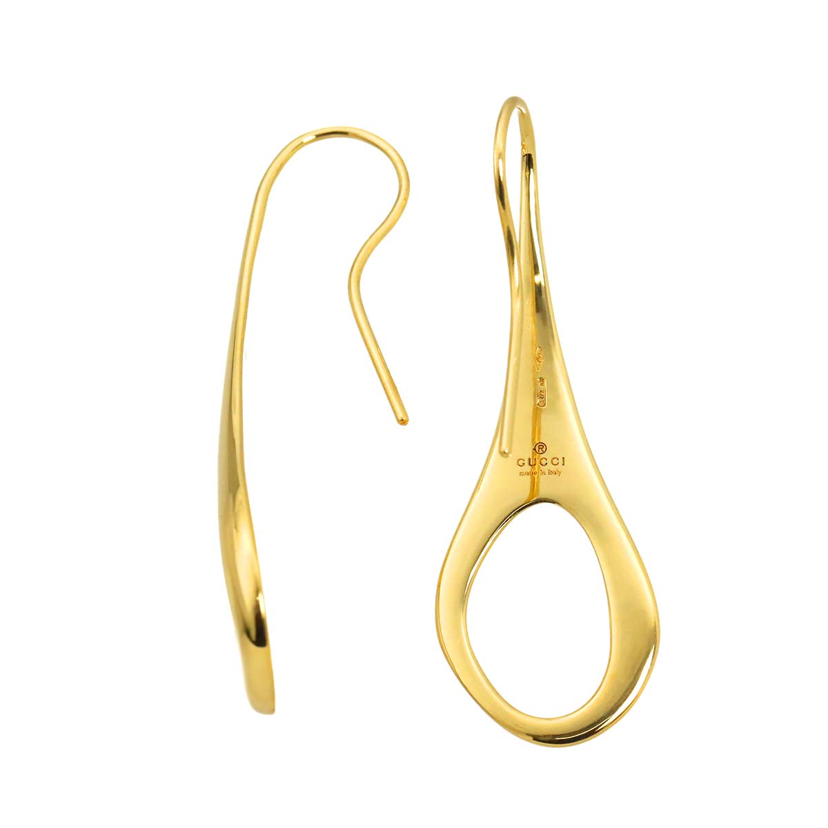 Earrings Pierced 18K Yellow Gold 750