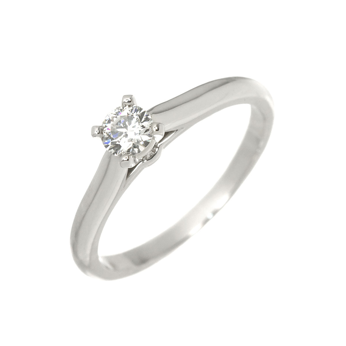 Diamond 0.19ct E/VVS1/VG Ring Platinum size49 4.75-5(US)