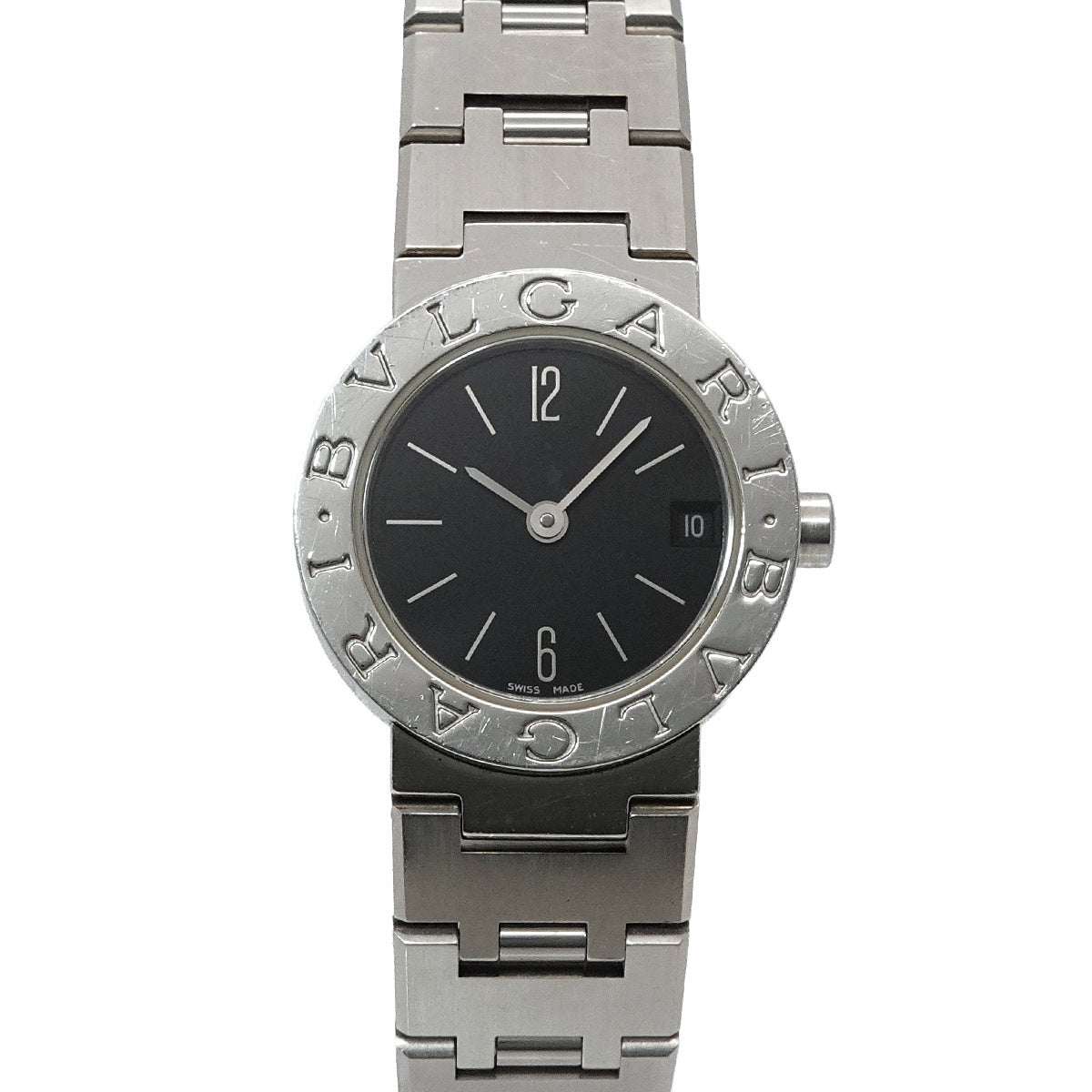 BVLGARIBVLGARI BB23SS Quartz Black Dial Ladies Watch
