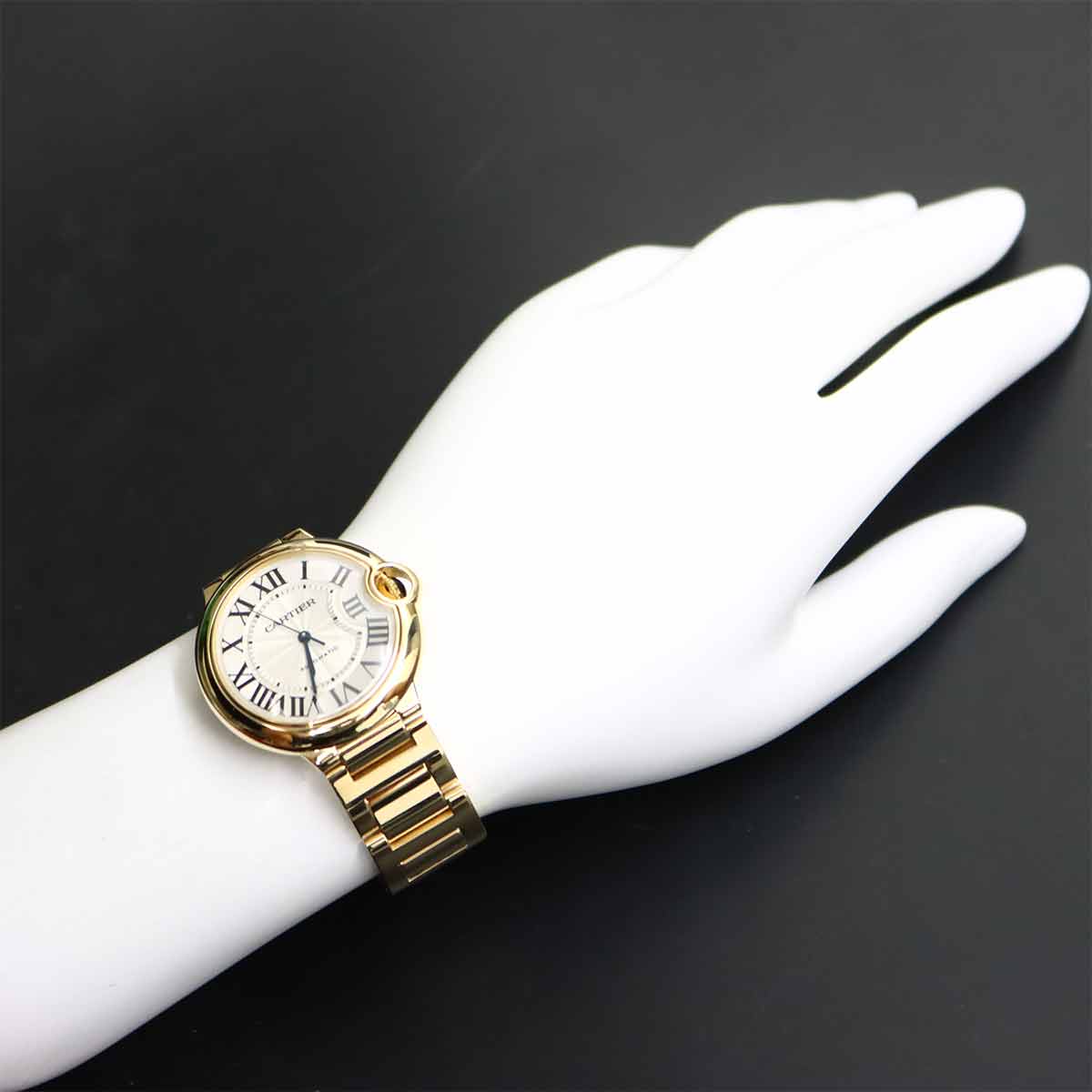 Ballon bleu W69003Z2 Automatic Silver Dial K18YG Mens