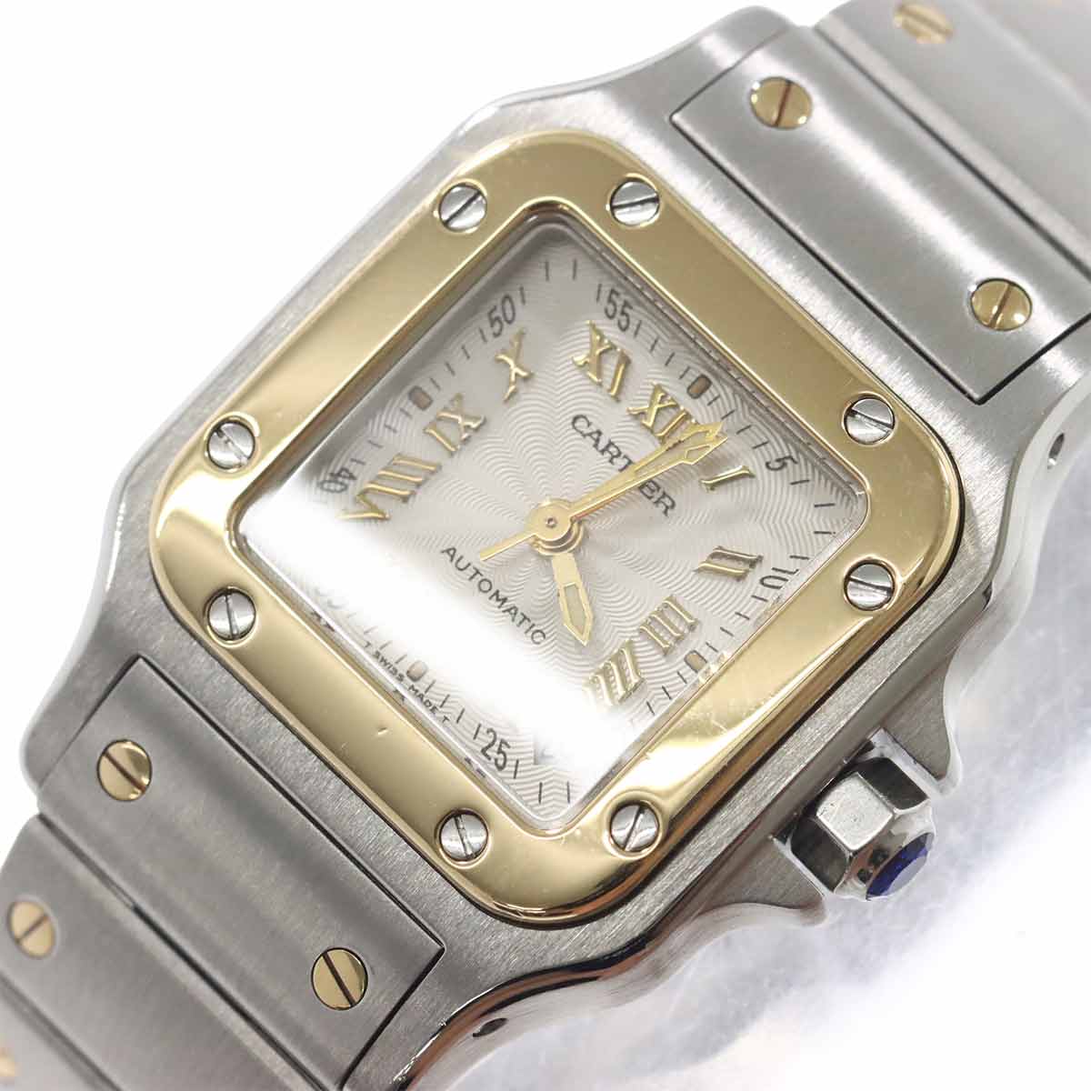 Santos Galbee SM W20045C4 Silver Dial Automatic Ladies