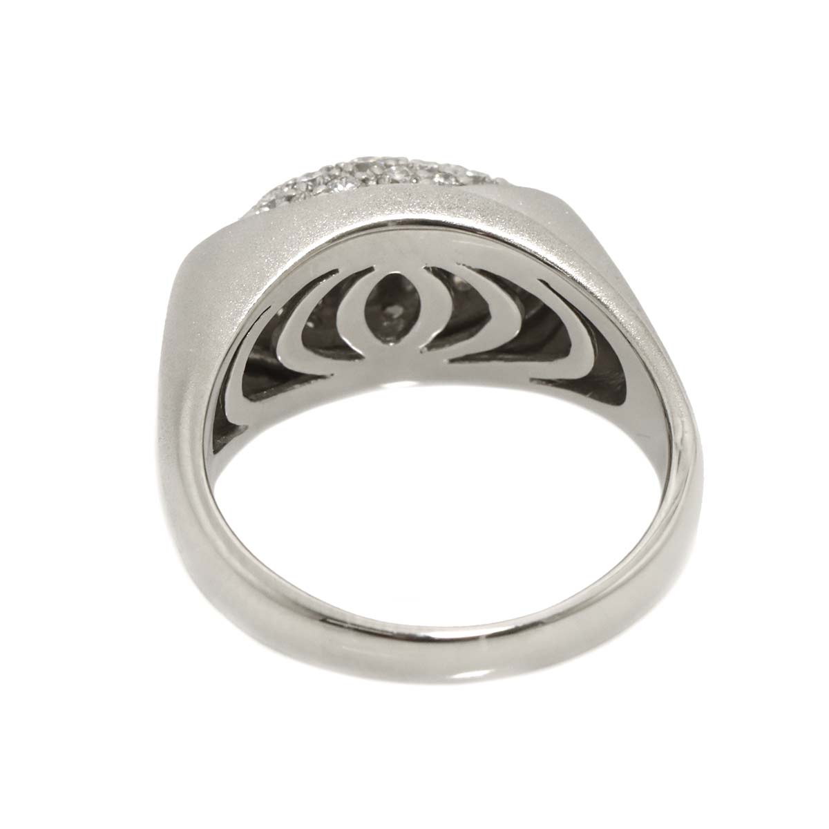 Diamond 1.01ct Ring Pt size7.5-7.75(US)