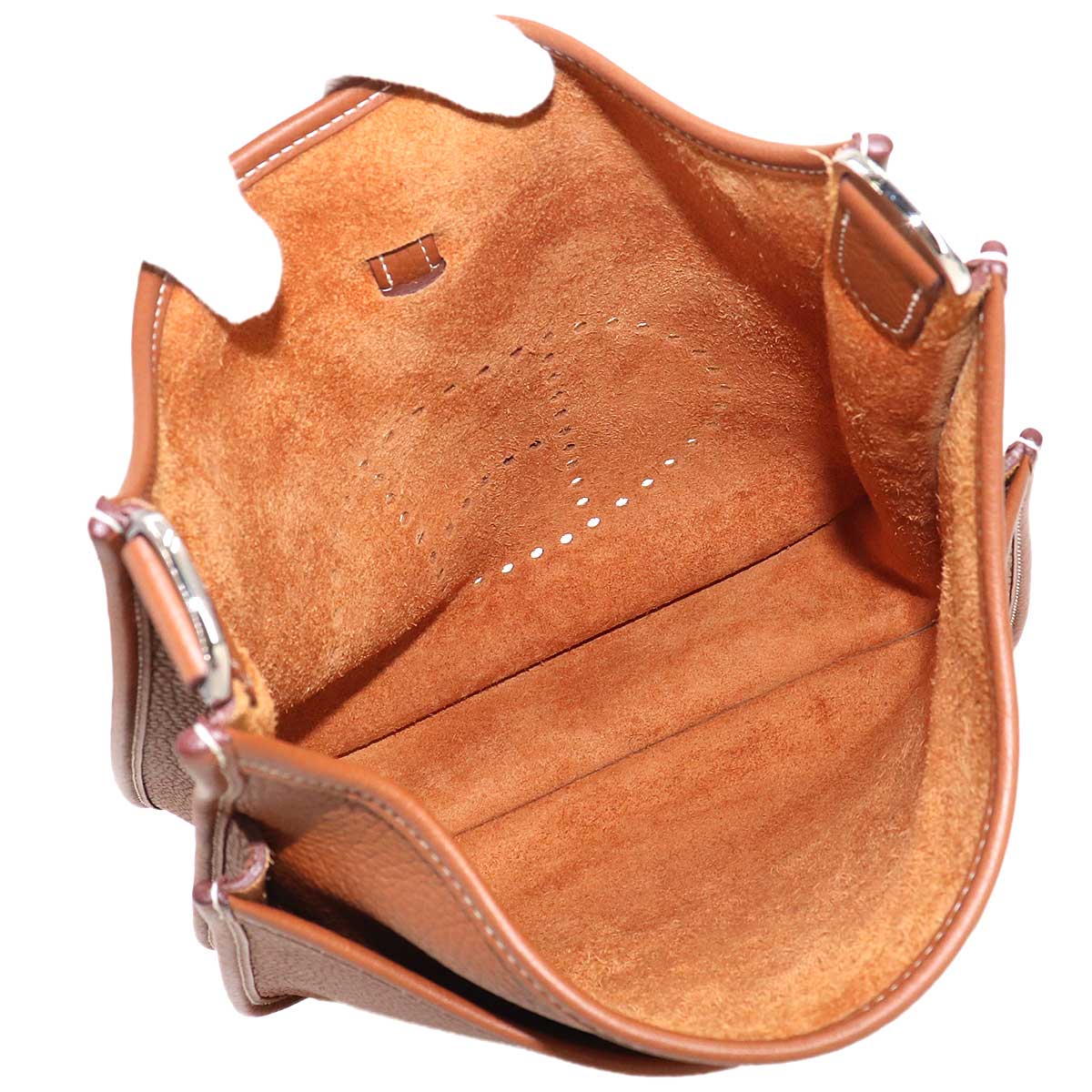 Everlyne 3 PM Amazon Shoulder Bag Taurillon Clemence Gold