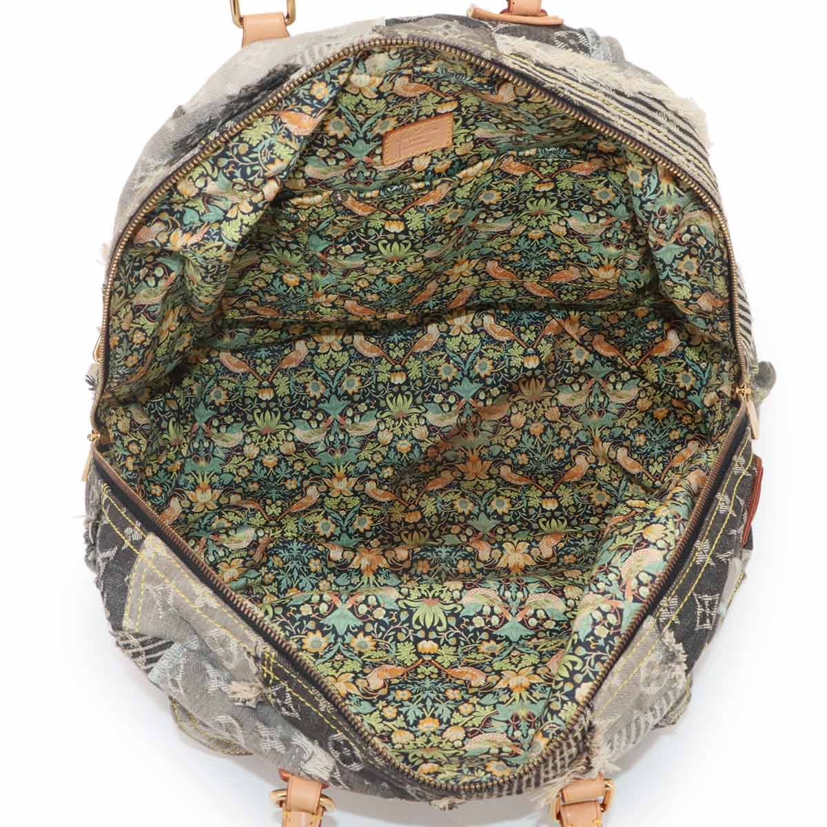 Monogram Denim Patchwork Bowly Hand Bag Black M95377