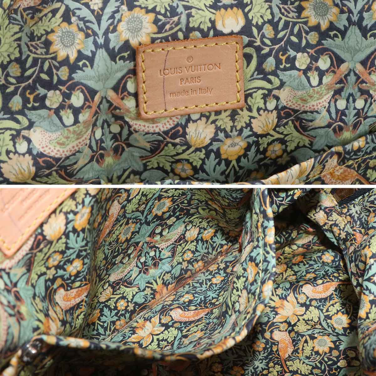 Monogram Denim Patchwork Bowly Hand Bag Black M95377